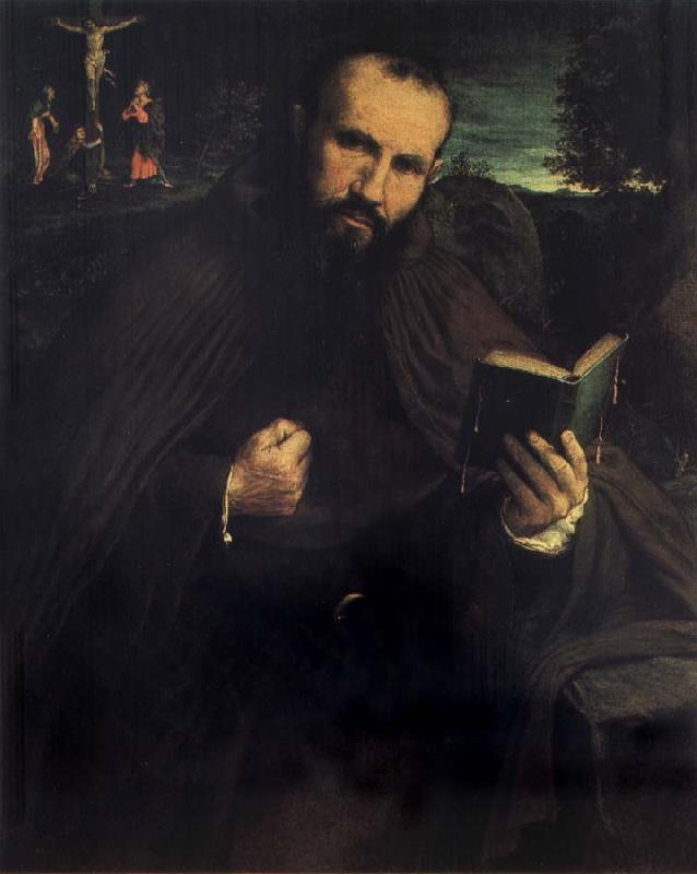 Lorenzo Lotto Portrait of Brother Gregorio da Vicenza oil painting image